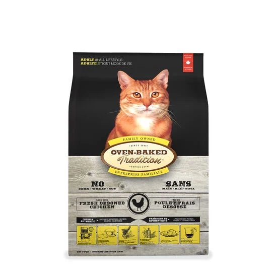 Nourriture pour chats au poulet 5 lbs - Oven Baked