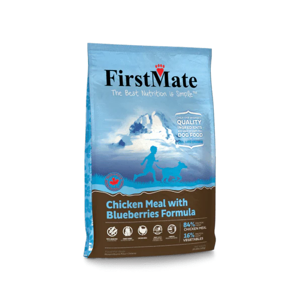 Nourriture pour chien au poulet et aux bleuets 25 lbs - FirstMate